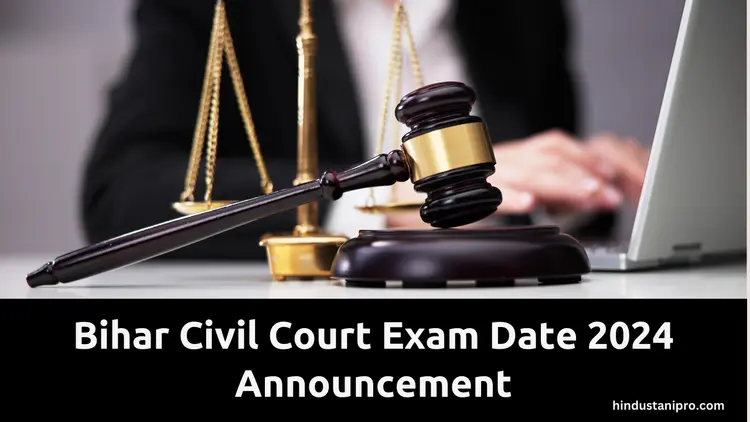 Bihar Civil Court Exam Date 2024