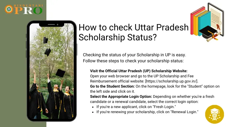 How to check Uttar Pradesh Scholarship Status?