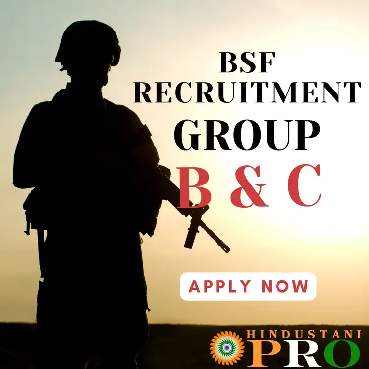 BSF Recruitments for Group B & C