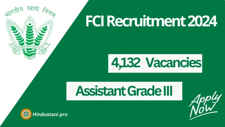 FCI Recruitment 2024