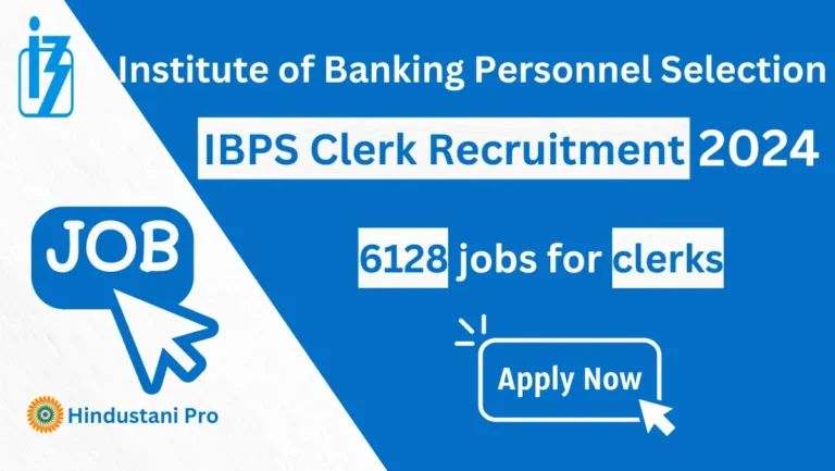 IBPS Clerk Recruitment