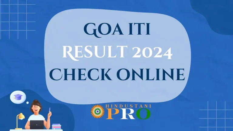 Goa iti Result 2024