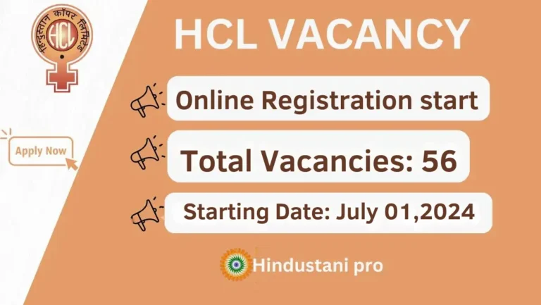 HCL Vacancy