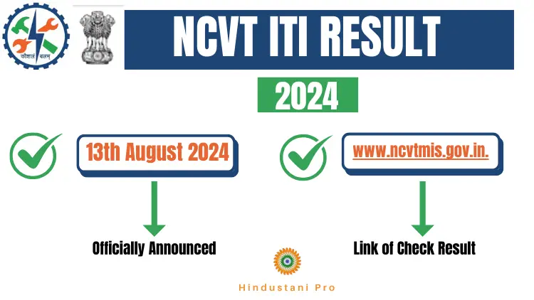 NCVT ITT RESULT 2024 