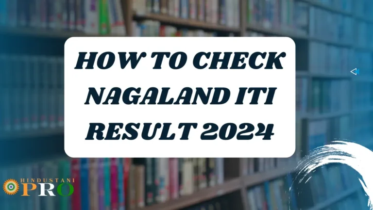 Nagaland ITI Result 2024