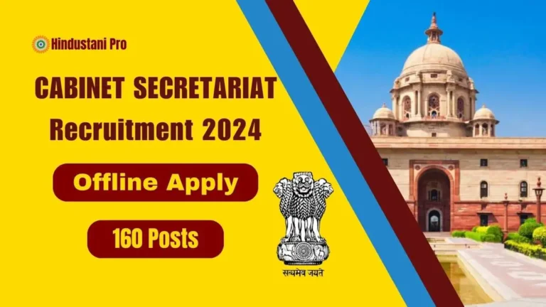 Cabinet Secretariat Recruitment