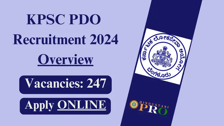 KPSC PDO Recruitment