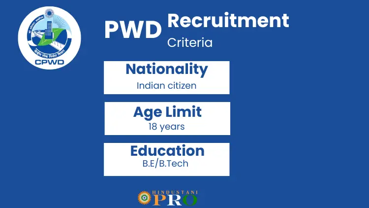 pwd recruitment 