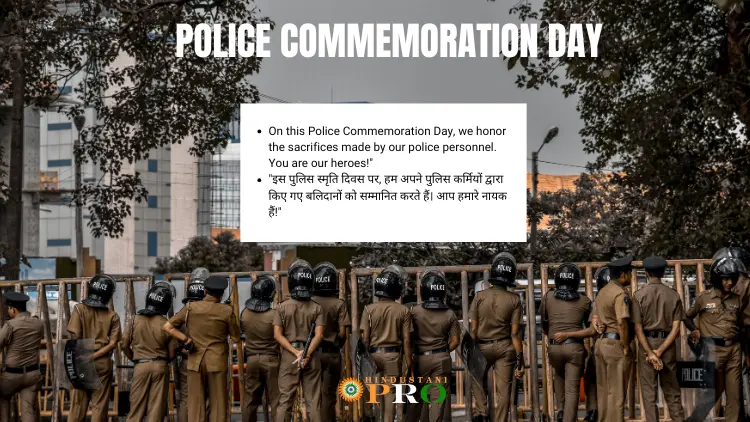 Police Commemoration Day