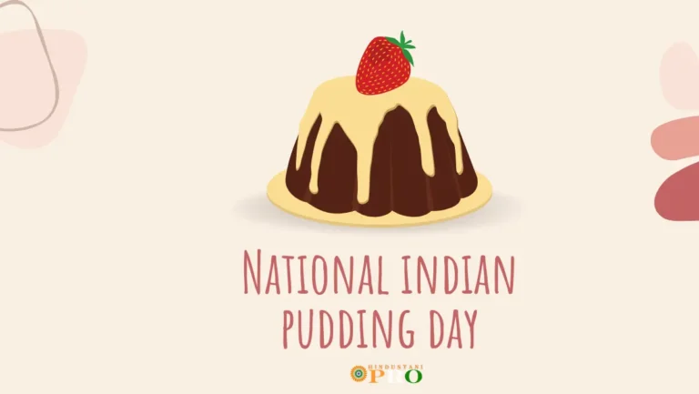 national indian pudding day