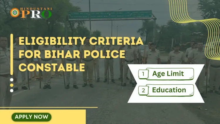 Bihar Police Constable Recruitment