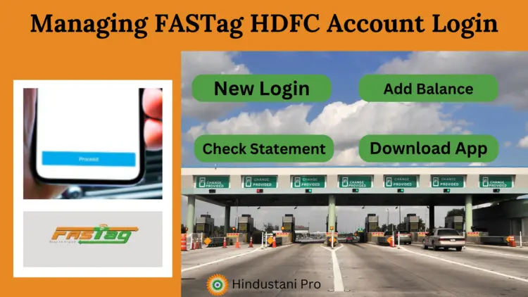 HDFC FASTag Login