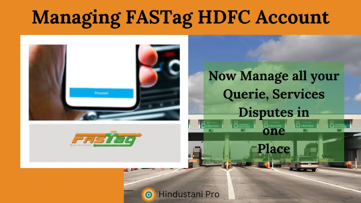 HDFC FASTag Login