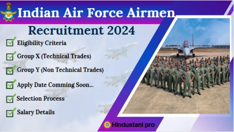 Indian Air Force Airmen Recruitment