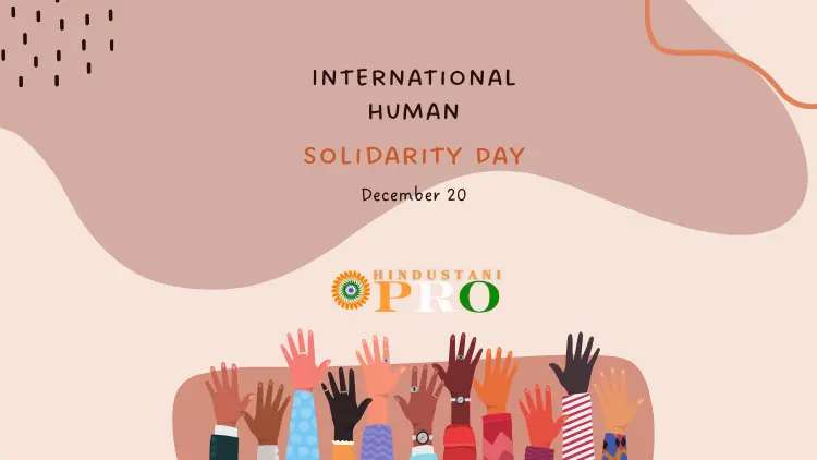 International Human Solidarity Day