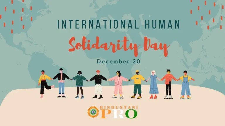 International Human Solidarity Day