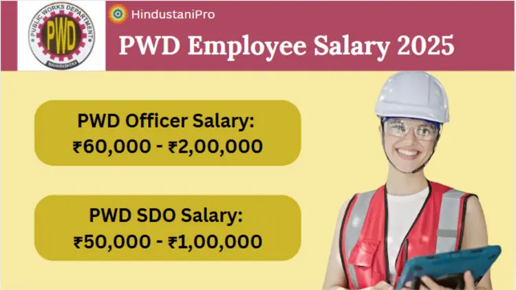 PWD Employee Salary 2025 in New Delhi