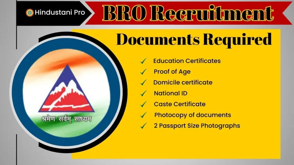 BRO Recruitment