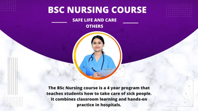 BSc Nursing Course