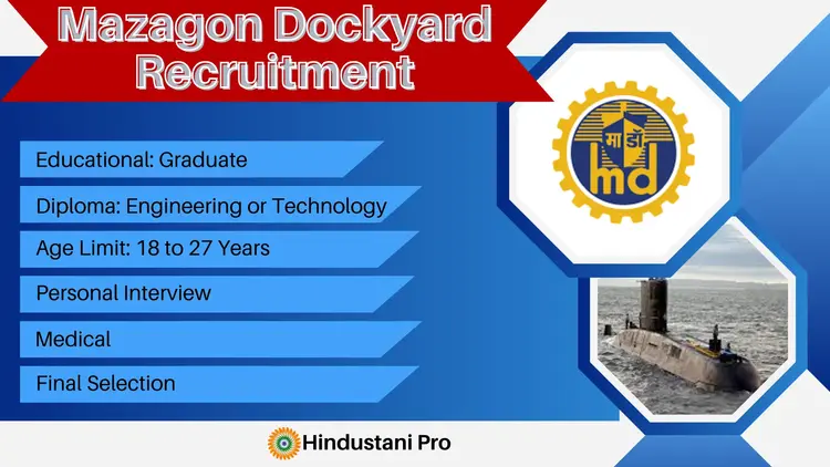 Mazagon Dockyard Recruitment