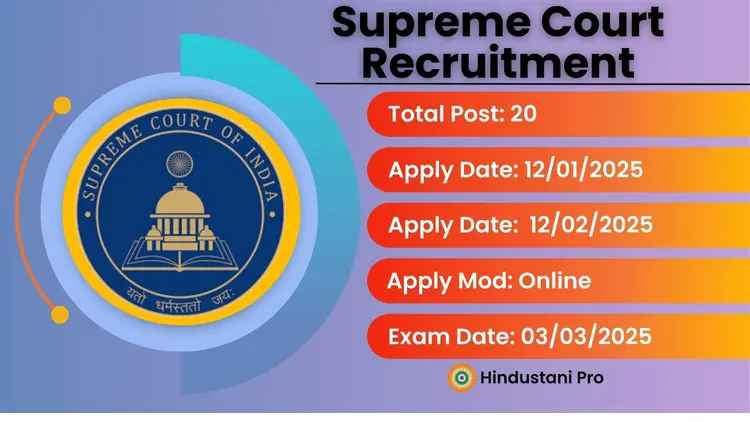 Supreme Court Recruitment